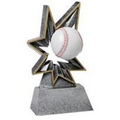 Baseball Bobble Sport Resin - 6"